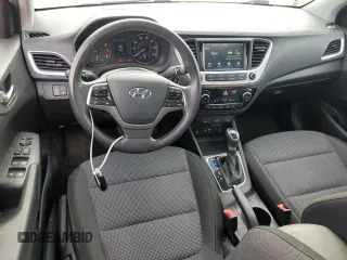 2021 Hyundai Accent Limited with VIN 3KPC34A64ME145005, listed as a Copart auction lot 85320034 with 43,701 mi miles and Salvage Title. Bid and sale history available at carsss.com. Image 8.