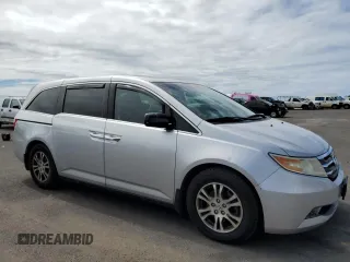 2012 Honda Odyssey EX-L with VIN 5FNRL5H62CB117251, listed as a Copart auction lot 44238135 with 74,295 mi miles and Salvage Title. Bid and sale history available at carsss.com. Image 4.