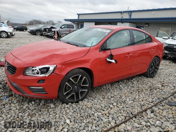 2018 Volvo S60 Dynamic with VIN YV126MFL1J2465953, listed as a Copart auction lot 79102164 with 94,828 mi miles and Clean Title. Bid and sale history available at carsss.com. Image 1.