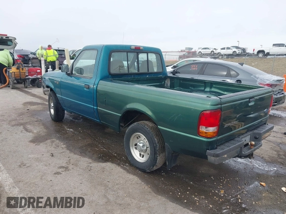 1997 Ford Ranger XLT with VIN 1FTCR10A6VPB49917, listed as a IAAI auction lot 41549691 with 73,548 mi miles. Bid and sale history available at carsss.com. Image 3.