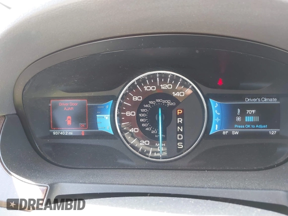 2013 Ford Edge Limited with VIN 2FMDK3KC4DBB91197, listed as a IAAI auction lot 41666639 with 93,740 mi miles. Bid and sale history available at carsss.com. Image 7.