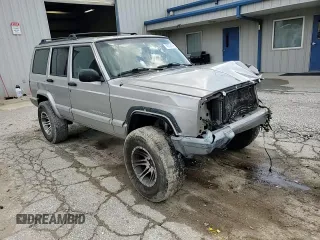2001 Jeep Cherokee Sport with VIN 1J4FT48S91L605949, listed as a Copart auction lot 60024895 with Not provided miles and Salvage title. Bid and sale history available at DreamBid. Image 14.