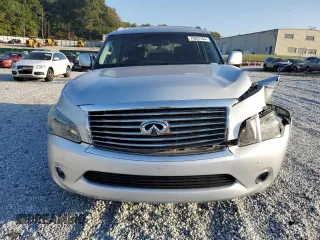 2012 Infiniti QX56 7-passenger with VIN JN8AZ2NF4C9519253, listed as a Copart auction lot 75007404 with 192,551 mi miles and Salvage Title. Bid and sale history available at carsss.com. Image 5.