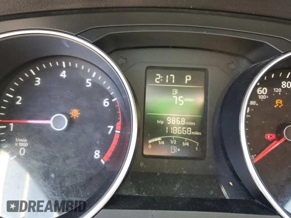 2015 Volkswagen Jetta Sedan 1.8T SE w/Connectivity with VIN 3VWD07AJ0FM309214, listed as a Copart auction lot 48493085 with 118,668 mi miles and Salvage Title. Bid and sale history available at carsss.com. Image 9.