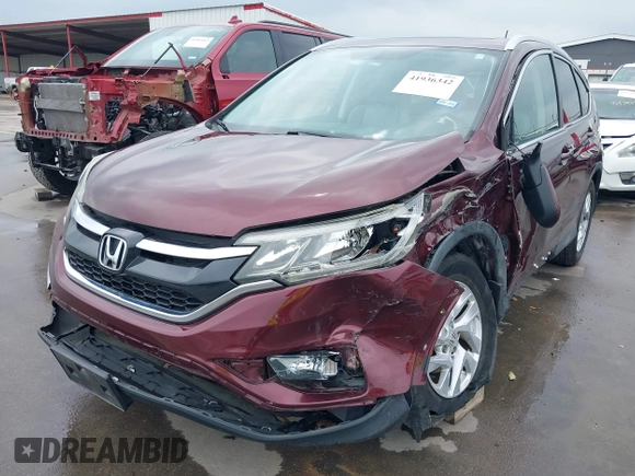 2015 Honda CR-V EX-L with VIN 2HKRM3H77FH519752, listed as a IAAI auction lot 41936342 with 73,378 mi miles. Bid and sale history available at carsss.com. Image 20.