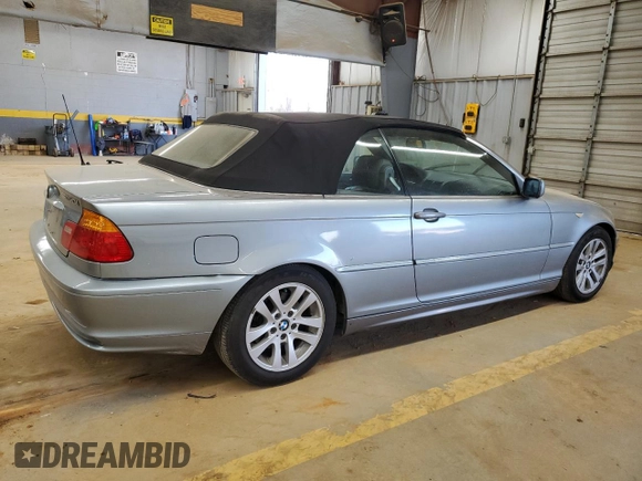 2004 BMW 3 Series 325Ci with VIN WBABW33434PL33682, listed as a Copart auction lot 86275284 with 135,699 mi miles and Salvage Title. Bid and sale history available at carsss.com. Image 3.