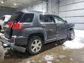 2017 GMC Terrain SLT with VIN 2GKFLUE31H6280482, listed as a Copart auction lot 44304095 with 95,802 mi miles and Salvage Title. Bid and sale history available at carsss.com. Image 3.