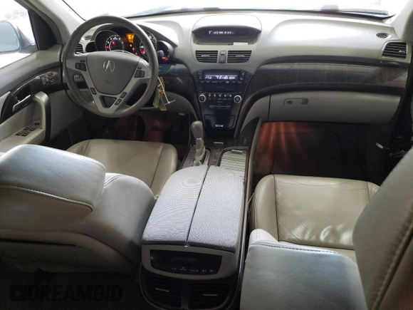 2010 Acura MDX with VIN 2HNYD2H22AH512536, listed as a Copart auction lot 49483065 with 193,157 mi miles and Salvage Title. Bid and sale history available at carsss.com. Image 8.