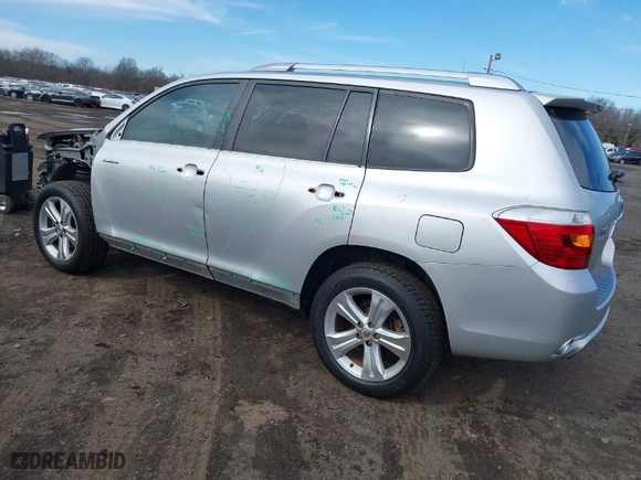 2008 Toyota Highlander Limited with VIN JTEES42A582037201, listed as a IAAI auction lot 41610521 with 222,888 mi miles. Bid and sale history available at carsss.com. Image 3.