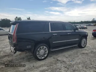2016 Cadillac Escalade ESV Platinum z VIN 1GYS3KKJXGR363942, wystawiony jako Copart lot #61823675 z przebiegiem 132 959 mil mil oraz Szkoda całkowita • Salvage title. Historia ofert i sprzedaży dostępna na DreamBid. Obrazek 3.
