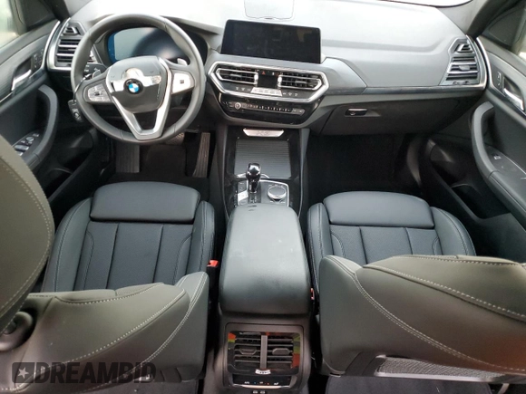 2024 BMW X3 xDrive30i with VIN 5UX53DP06R9W22278, listed as a Copart auction lot 77447444 with 869 mi miles and Salvage Title. Bid and sale history available at carsss.com. Image 8.