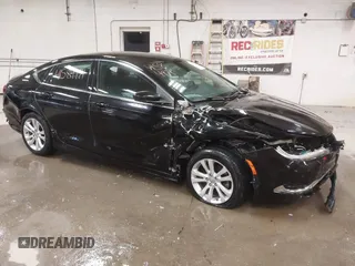 2015 Chrysler 200 Limited with VIN 1C3CCCAB9FN503886, listed as a IAAI auction lot 41584971 with 126,206 mi miles. Bid and sale history available at carsss.com. Image 6.