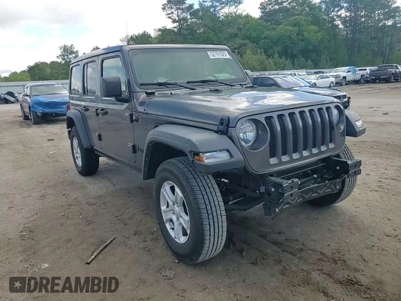 2021 Jeep Wrangler Unlimited Sport S с VIN 1C4HJXDG8MW836142, выставлен на аукционе Copart как лот 52791025 с пробегом 47 255 миль миль и Чистый • Clean title. История ставок и продаж доступна на DreamBid. Изображение 11.