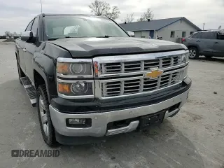 2015 Chevrolet Silverado 1500 LTZ with VIN 3GCUKSEC0FG518950, listed as a Copart auction lot 50194585 with 199,482 mi miles and Salvage Title. Bid and sale history available at carsss.com. Image 10.