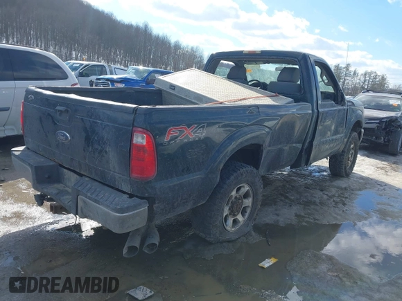 2013 Ford F-250 XLT with VIN 1FTBF2BT1DEA02553, listed as a IAAI auction lot 41430537 with 131,145 mi miles and . Bid and sale history available at DreamBid. Image 4.