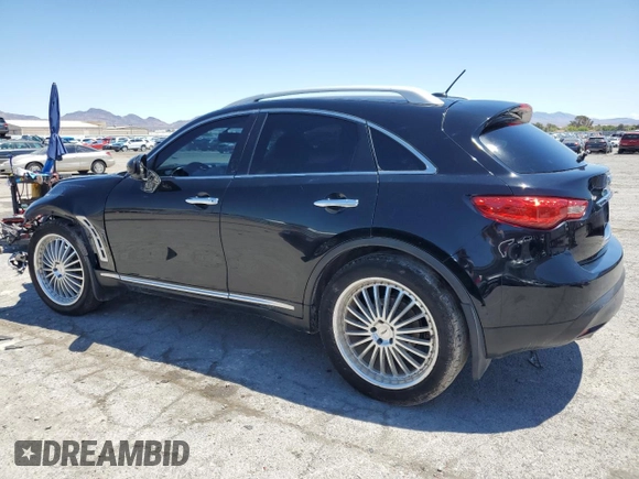 2009 Infiniti FX with VIN JNRAS18U99M101510, listed as a Copart auction lot 56075925 with 224,277 mi miles and Salvage title. Bid and sale history available at DreamBid. Image 2.