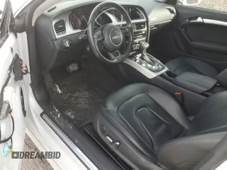 2016 Audi A5 Premium with VIN WAUD2AFR7GA050094, listed as a Copart auction lot 83549834 with 92,459 mi miles and Salvage title. Bid and sale history available at DreamBid. Image 8.