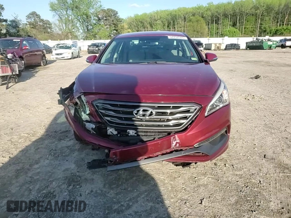 2016 Hyundai Sonata Sport with VIN 5NPE34AF6GH354691, listed as a Copart auction lot 52252505 with 98,793 mi miles and Salvage Title. Bid and sale history available at DreamBid. Image 10.