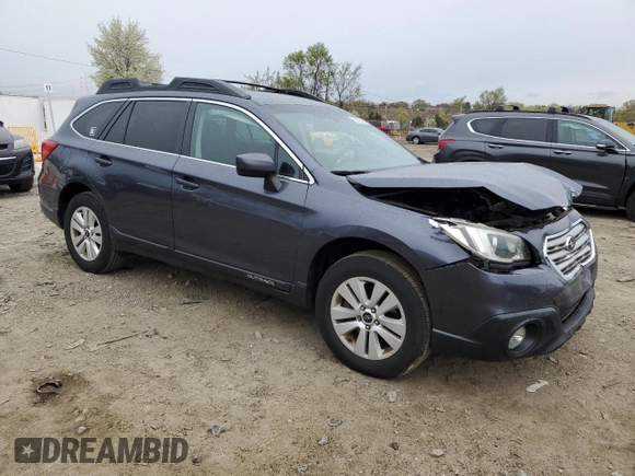 2015 Subaru Outback Premium with VIN 4S4BSADC8F3265698, listed as a Copart auction lot 52197425 with 151,367 mi miles and Salvage Title. Bid and sale history available at DreamBid. Image 4.