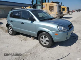 2005 Hyundai Tucson GL with VIN KM8JM12BX5U097653, listed as a Copart auction lot 48706035 with 68,027 mi miles and Salvage Title. Bid and sale history available at carsss.com. Image 4.