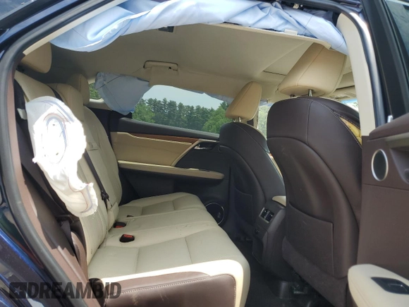 2018 Lexus RX 350 with VIN 2T2BZMCA4JC160332, listed as a Copart auction lot 60565125 with 21,221 mi miles and Salvage title. Bid and sale history available at DreamBid. Image 11.