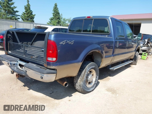 2004 Ford F-350 XL with VIN 1FTSW31P54EB33365, listed as a IAAI auction lot 42548818 with 141,437 mi miles and . Bid and sale history available at DreamBid. Image 4.