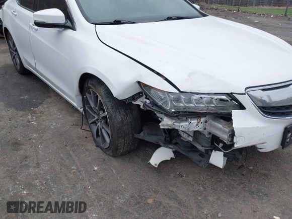 2017 Acura TLX V6 w/Technology Pkg with VIN 19UUB2F52HA001328, listed as a IAAI auction lot 41946365 with 143,698 mi miles. Bid and sale history available at carsss.com. Image 6.