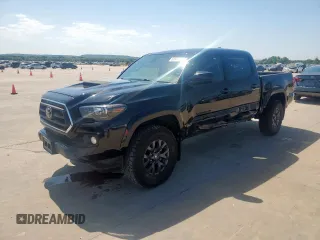 2023 Toyota Tacoma SR5 z VIN 3TYAZ5CN2PT036458, wystawiony jako Copart lot #56961965 z przebiegiem 17 596 mil mil oraz Szkody całkowita. Historia ofert i sprzedaży dostępna na DreamBid. Obrazek 1.