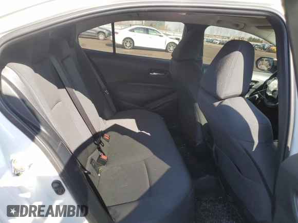 2021 Toyota Corolla L with VIN 5YFBPMBE0MP153686, listed as a Copart auction lot 47201795 with 81,136 mi miles and Clean Title. Bid and sale history available at carsss.com. Image 10.