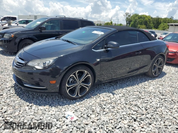 2016 Buick Cascada Premium with VIN W04WT3N57GG113303, listed as a Copart auction lot 62723635 with 41,523 mi miles and Salvage title. Bid and sale history available at DreamBid. Image 1.