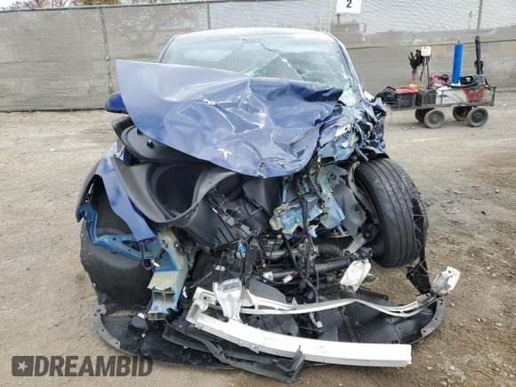 2022 Tesla Model Y Performance with VIN 7SAYGDEF4NF394472, listed as a Copart auction lot 44019665 with Not Provided miles and Non Repairable. Bid and sale history available at DreamBid. Image 5.