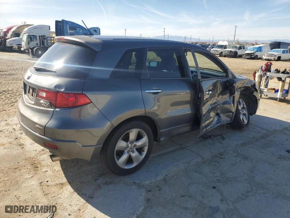 2008 Acura RDX Tech Pkg with VIN 5J8TB185X8A011849, listed as a Copart auction lot 49455555 with 235,705 mi miles and Salvage Title. Bid and sale history available at carsss.com. Image 3.