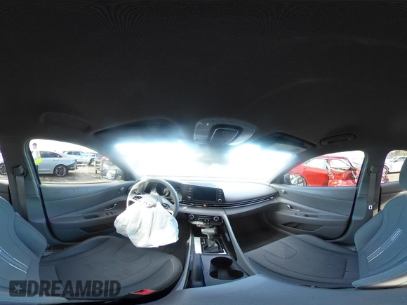 2022 Hyundai Elantra SEL with VIN 5NPLM4AG4NH057669, listed as a IAAI auction lot 41650329 with 14,763 mi miles and . Bid and sale history available at DreamBid. Image 18.