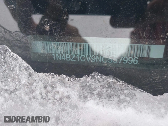 2022 Nissan LEAF SV Plus with VIN 1N4BZ1CV9NC557996, listed as a IAAI auction lot 41580168 with 32,833 mi miles and . Bid and sale history available at DreamBid. Image 9.