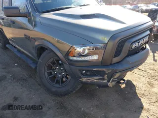 2021 Ram 1500 Warlock with VIN 1C6RR7GT9MS596989, listed as a IAAI auction lot 41673633 with 45,592 mi miles and . Bid and sale history available at DreamBid. Image 6.