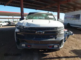 2021 Chevrolet Silverado 1500 LT Trail Boss with VIN 3GCPYFEL9MG371396, listed as a IAAI auction lot 41615937 with Not Provided miles and . Bid and sale history available at DreamBid. Image 12.
