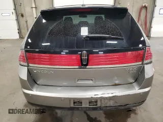 2008 Lincoln MKX with VIN 2LMDU88C48BJ34944, listed as a Copart auction lot 57817805 with 187,376 mi miles and Salvage title. Bid and sale history available at DreamBid. Image 6.