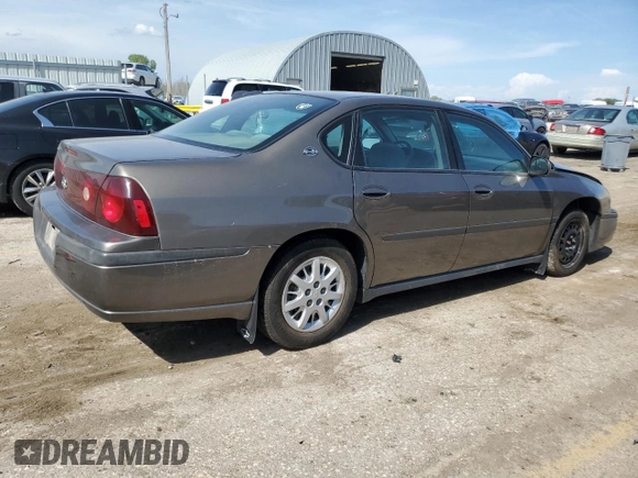 2003 Chevrolet Impala z VIN 2G1WF52E539391521, wystawiony jako Copart lot #54371495 z przebiegiem 111 104 mil mil oraz Szkoda całkowita • Salvage title. Historia ofert i sprzedaży dostępna na DreamBid. Obrazek 3.