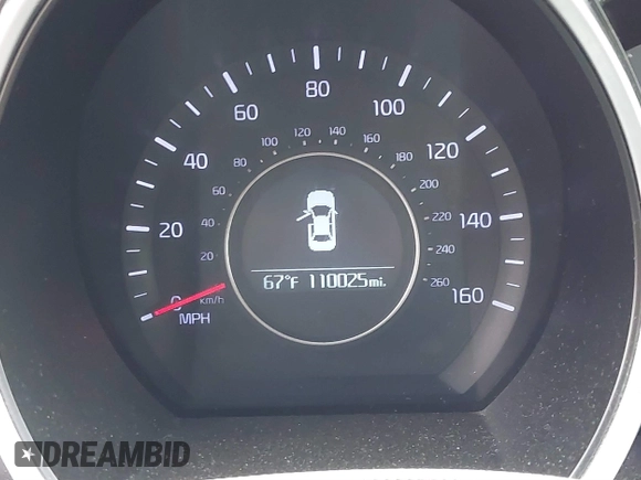2015 Kia Optima EX with VIN 5XXGN4A74FG416269, listed as a IAAI auction lot 41895241 with 110,025 mi miles. Bid and sale history available at carsss.com. Image 7.