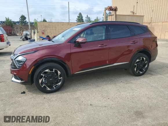 2025 Kia Sportage SX-Prestige с VIN 5XYK5CDF5SG305923, выставлен на аукционе Copart как лот 54201875 с пробегом 60 миль миль и Списание • Salvage title. История ставок и продаж доступна на DreamBid. Изображение 1.