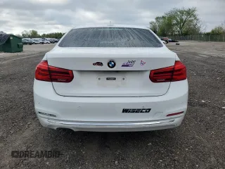 2017 BMW 3 Series 330i xDrive with VIN WBA8D9C3XHA004934, listed as a Copart auction lot 55471215 with 91,825 mi miles and Salvage title. Bid and sale history available at DreamBid. Image 6.