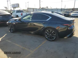 2021 Lexus IS with VIN JTHGZ1B22M5038927, listed as a Copart auction lot 53888735 with 53,439 mi miles and Salvage Title. Bid and sale history available at carsss.com. Image 2.