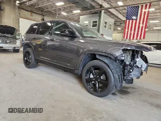 2024 Jeep Grand Cherokee Laredo with VIN 1C4RJHAG5RC210474, listed as a Copart auction lot 66945705 with 6,530 mi miles and Salvage title. Bid and sale history available at DreamBid. Image 4.