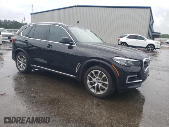 2022 BMW X5 xDrive40i with VIN 5UXCR6C06N9L83039, listed as a Copart auction lot 57109185 with 30,690 mi miles and Clean title. Bid and sale history available at DreamBid. Image 4.