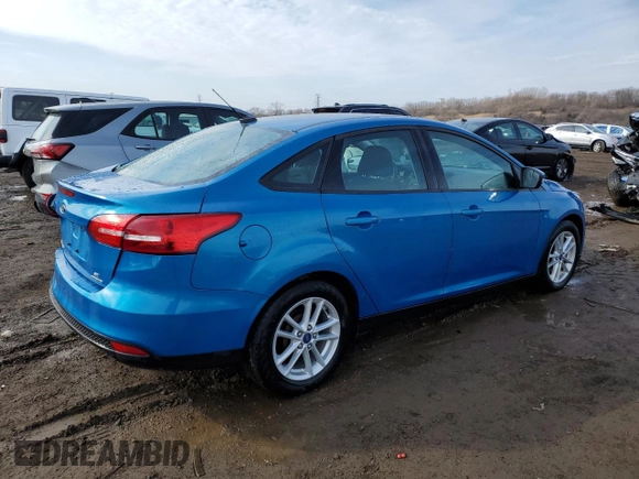 2016 Ford Focus SE with VIN 1FADP3F22GL358089, listed as a Copart auction lot 47478225 with 21,811 mi miles and Salvage Title. Bid and sale history available at carsss.com. Image 3.