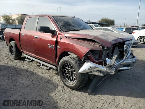 2018 Ram 1500 Big Horn with VIN 3C6RR6LT9JG171386, listed as a Copart auction lot 43092015 with 49,720 mi miles and Salvage Title. Bid and sale history available at carsss.com. Image 4.
