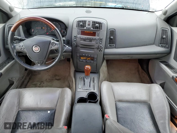 2003 Cadillac CTS with VIN 1G6DM57N330120435, listed as a Copart auction lot 43717145 with 63,895 mi miles and Salvage Title. Bid and sale history available at carsss.com. Image 8.