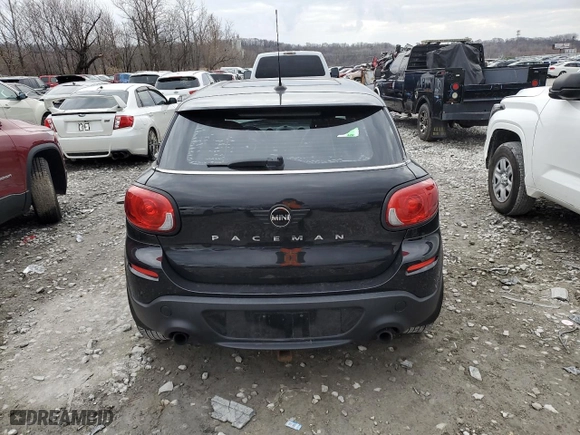 2014 MINI Cooper Paceman S with VIN WMWSS7C55EWN72296, listed as a Copart auction lot 86197804 with 154863 miles and Clean Title. Bid and sale history available at carsss.com. Image 6.