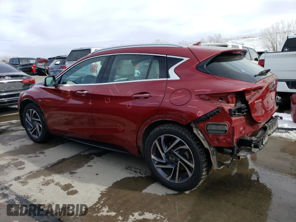 2017 Infiniti QX30 Sport with VIN SJKCH5CP9HA026370, listed as a Copart auction lot 41914504 with 57,901 mi miles. Bid and sale history available at carsss.com. Image 2.
