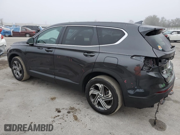 2021 Hyundai Santa Fe SE with VIN 5NMS14AJ8MH366606, listed as a Copart auction lot 43437755 with 53,109 mi miles and Salvage Title. Bid and sale history available at carsss.com. Image 2.